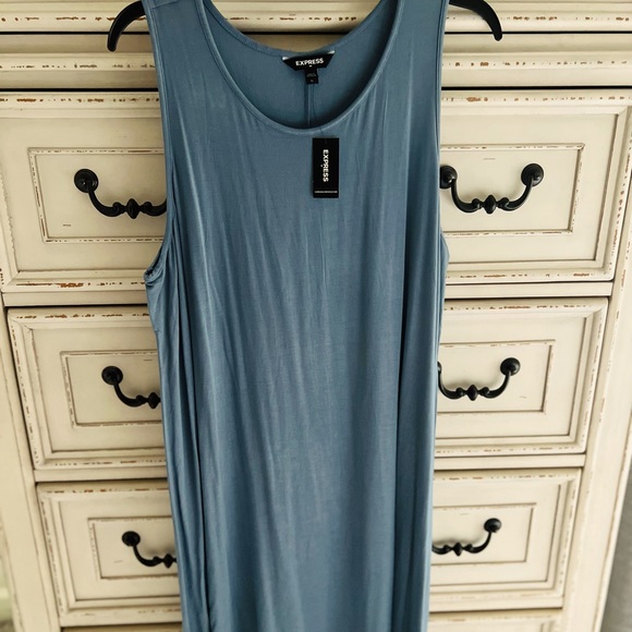 Express sleeveless a line dress - Picture 1 of 4